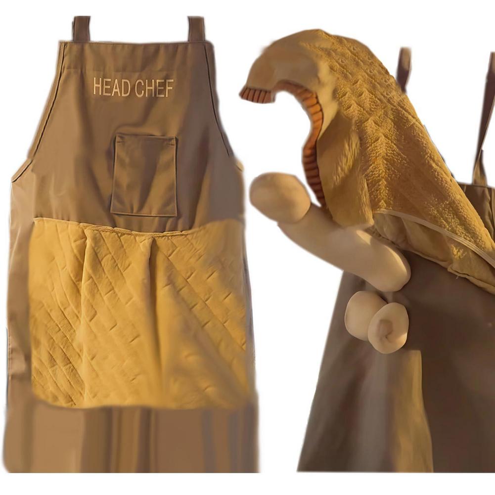 Camping Cooking Apron - 포켓 셰프스 프랭크 에이프런으로 만든 창의적인