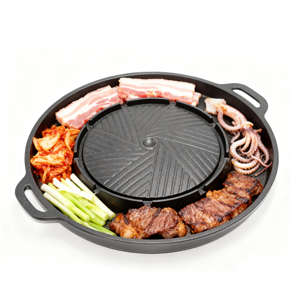 Camping Cooking Grill - 코선 한국식 바베큐 그릴 팬 2