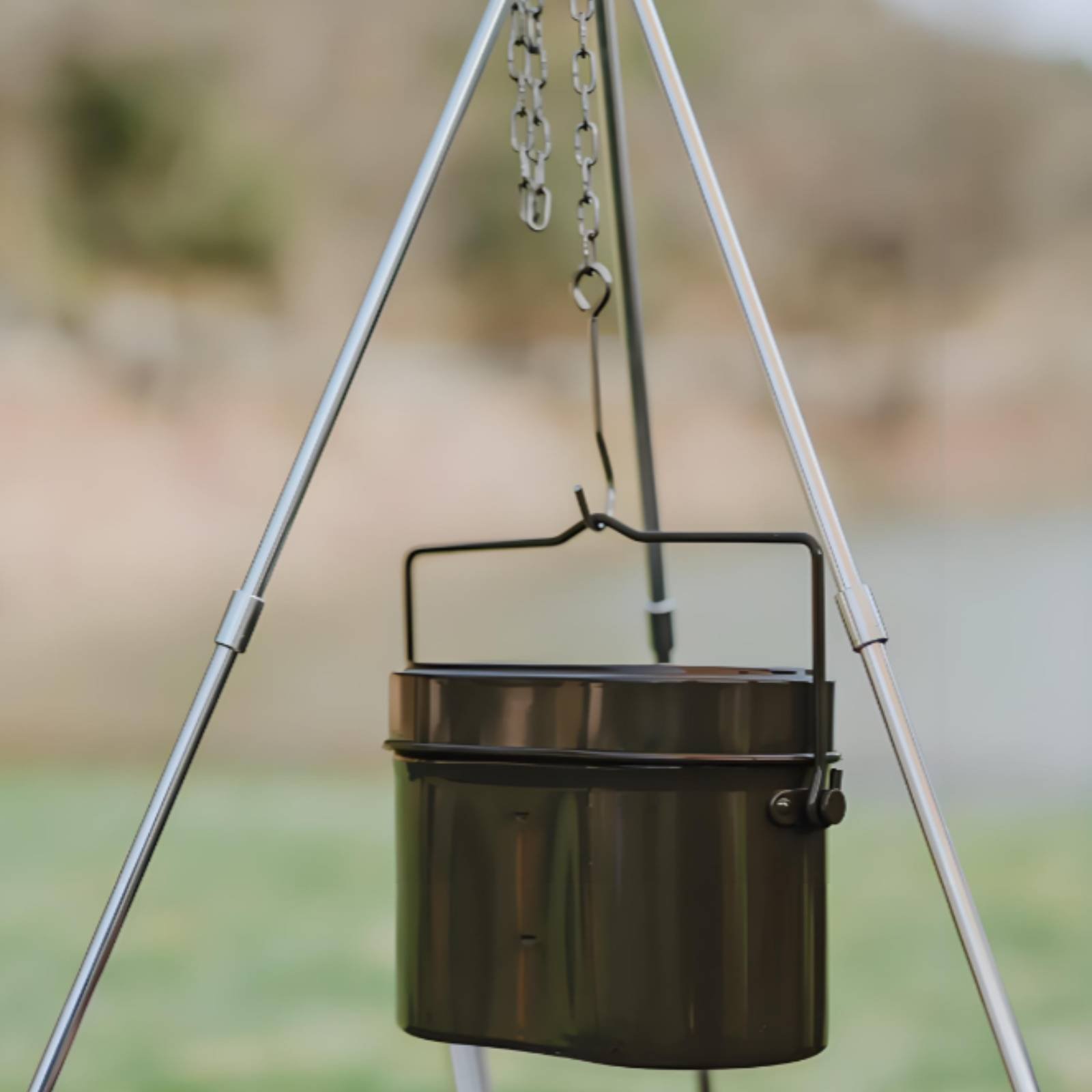 Camping Cooking Mess Kit - 독일 디자인 멀티 기능 3종 캠핑