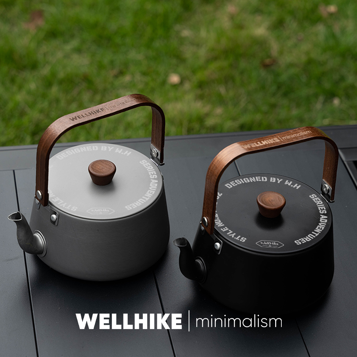 Camping Cooking Set 2 Person - 새로운 합금 물솥 레트로 캠핑 주전자