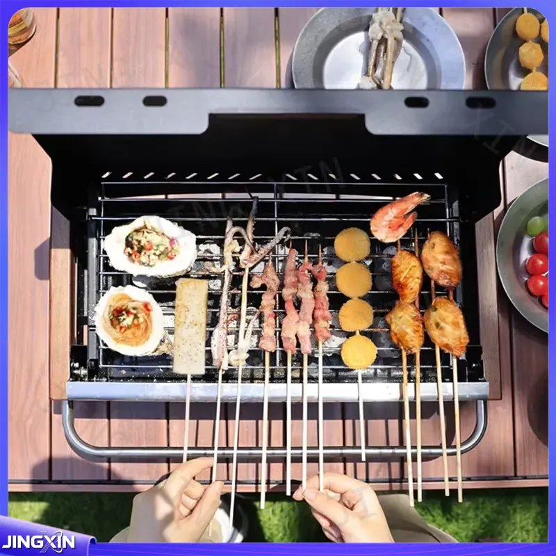 경량 접이식 숯불 그릴, 조립 불필요, 캠핑 야외 피크 - Camping Cooking Requirements 리뷰 및 가격