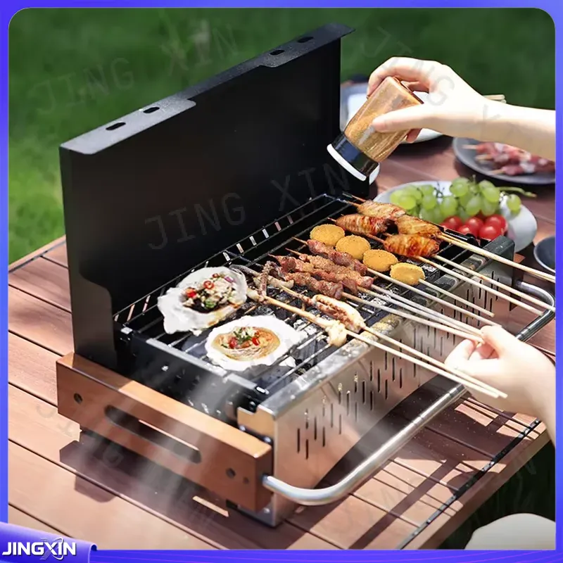 경량 접이식 숯불 그릴, 조립 불필요, 캠핑 야외 피크 - Camping Cooking Requirements 리뷰 및 가격
