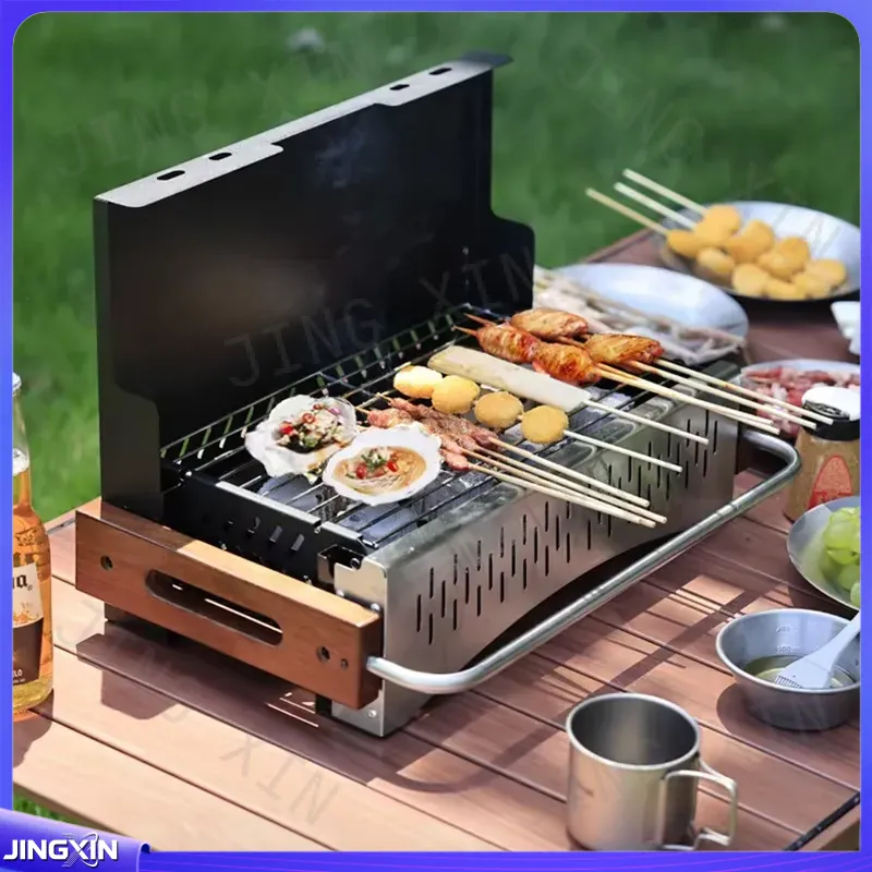 경량 접이식 숯불 그릴, 조립 불필요, 캠핑 야외 피크 - Camping Cooking Requirements 리뷰 및 가격