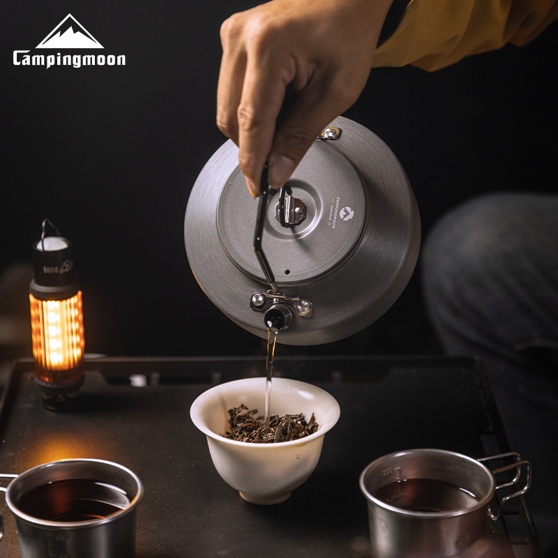 CAMPINGMOON 캠핑 티팟, 야외 주전자, 대용량 - Camping Cooking Set 2 Person 리뷰 및 가격