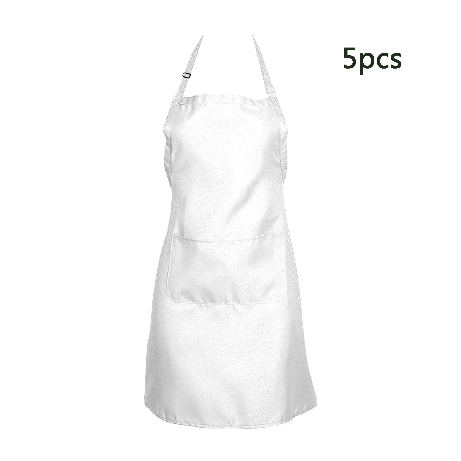 1/3pcs 여성 남성을위한 흰색 주방 앞치마 그릴 레 - Camping Cooking Apron 리뷰 및 가격