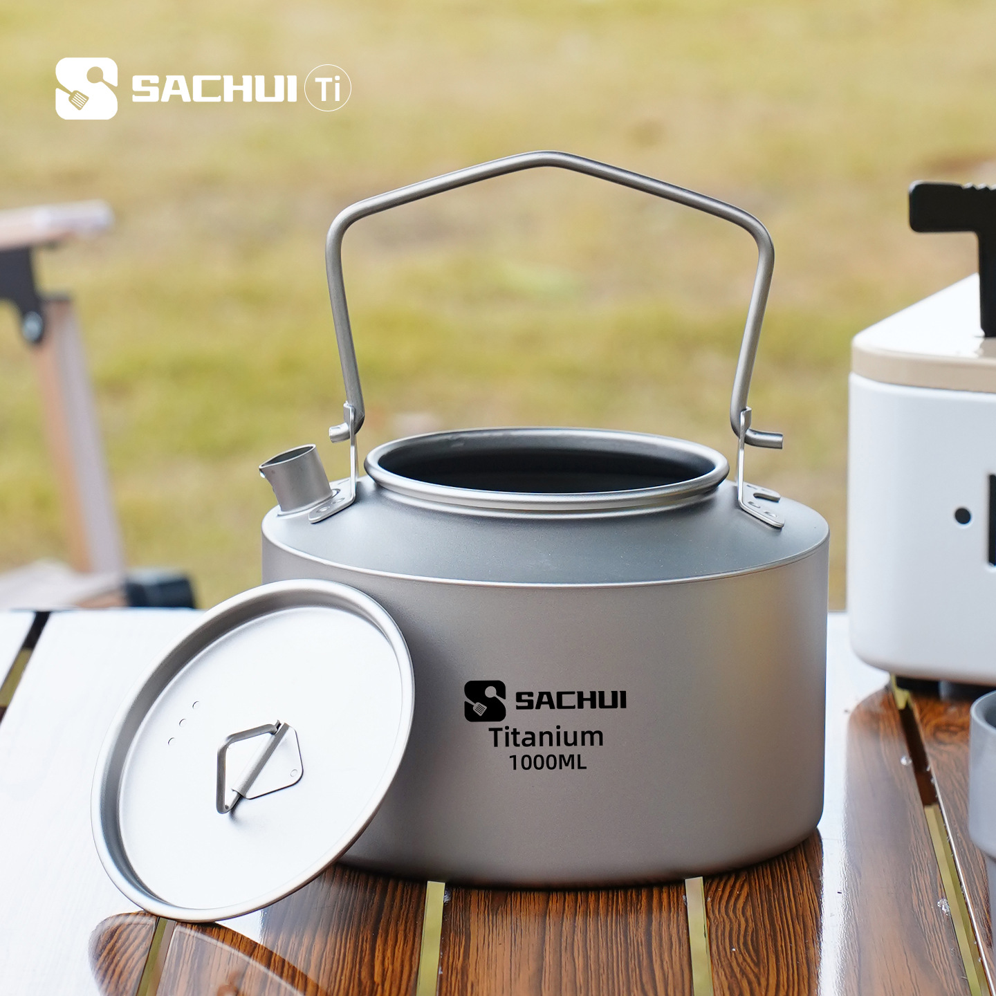 1000ML 순수 티타늄 주전자 야외 초경량 차/커피  - Camping Cooking Utilities 리뷰 및 가격