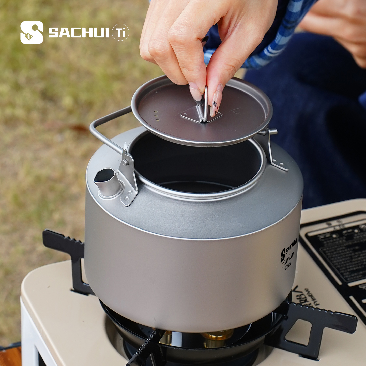 1000ML 순수 티타늄 주전자 야외 초경량 차/커피  - Camping Cooking Utilities 리뷰 및 가격