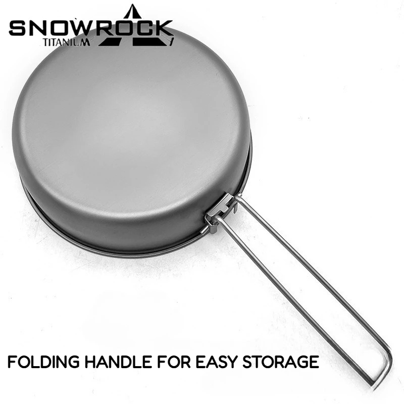 스노우락 티타늄 프라이팬(스테인리스 스틸 접이식 손잡이 - Camping Cooking Set 2 Person 리뷰 및 가격