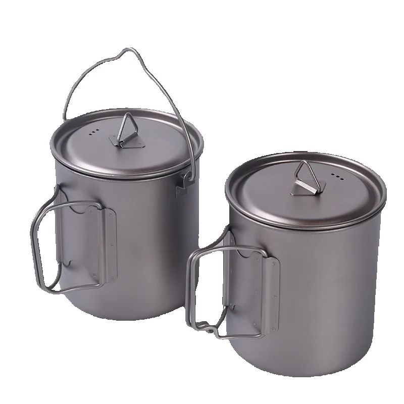 캠핑용 티타늄 컵, 요리 냄비, 초경량 접이식 손잡이, - Camping Cooking Utilities 리뷰 및 가격