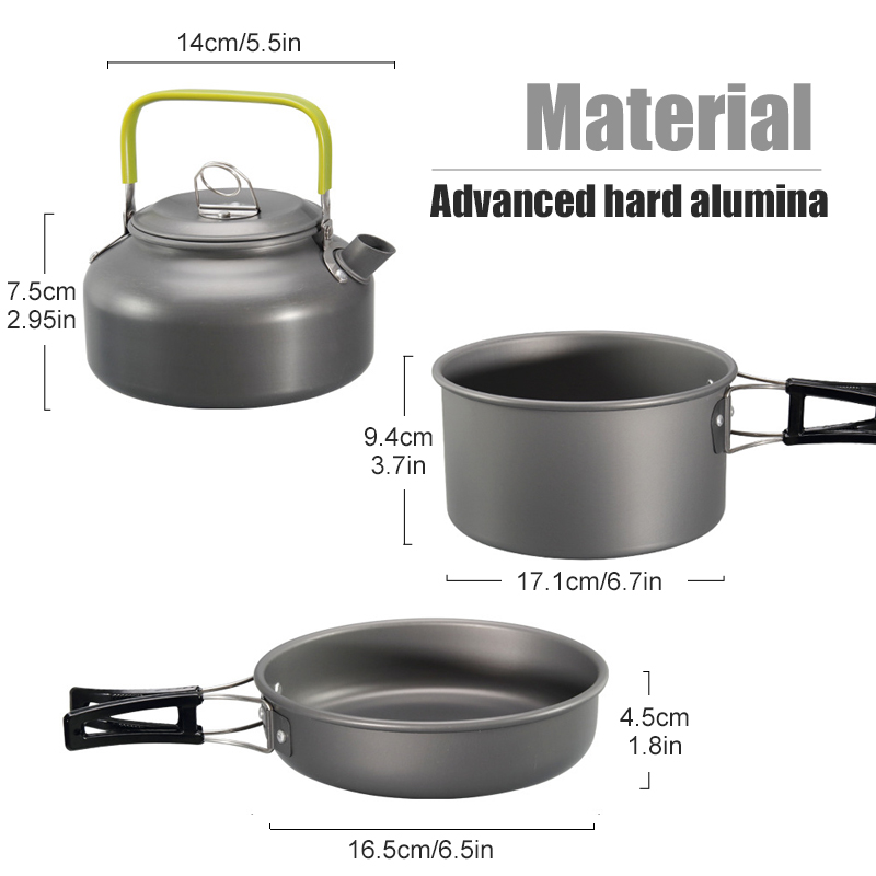 WESTTUNE 캠핑 조리기구 키트 알루미늄 야외 휴대 - Camping Cooking Utilities 리뷰 및 가격