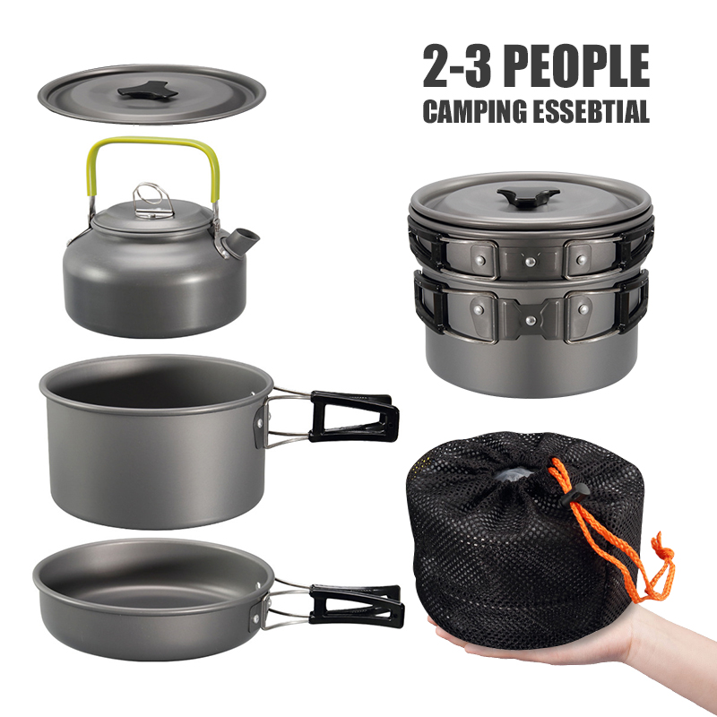 WESTTUNE 캠핑 조리기구 키트 알루미늄 야외 휴대 - Camping Cooking Utilities 리뷰 및 가격