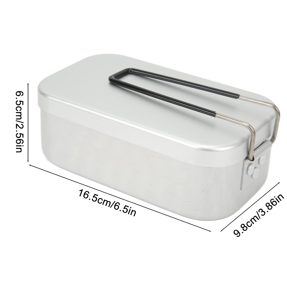 800ML 알루미늄 도시락 상자 야외 캠핑 조리기구 식 - Camping Cooking Food 리뷰 및 가격