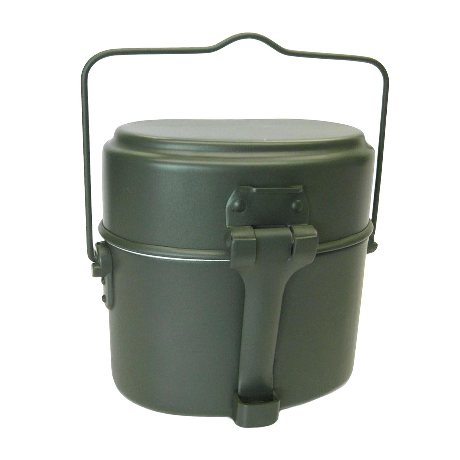 야외용 조리기구 세트 알루미늄 도시락 보온팬 식기 세트 - Camping Cooking Mess Kit 리뷰 및 가격
