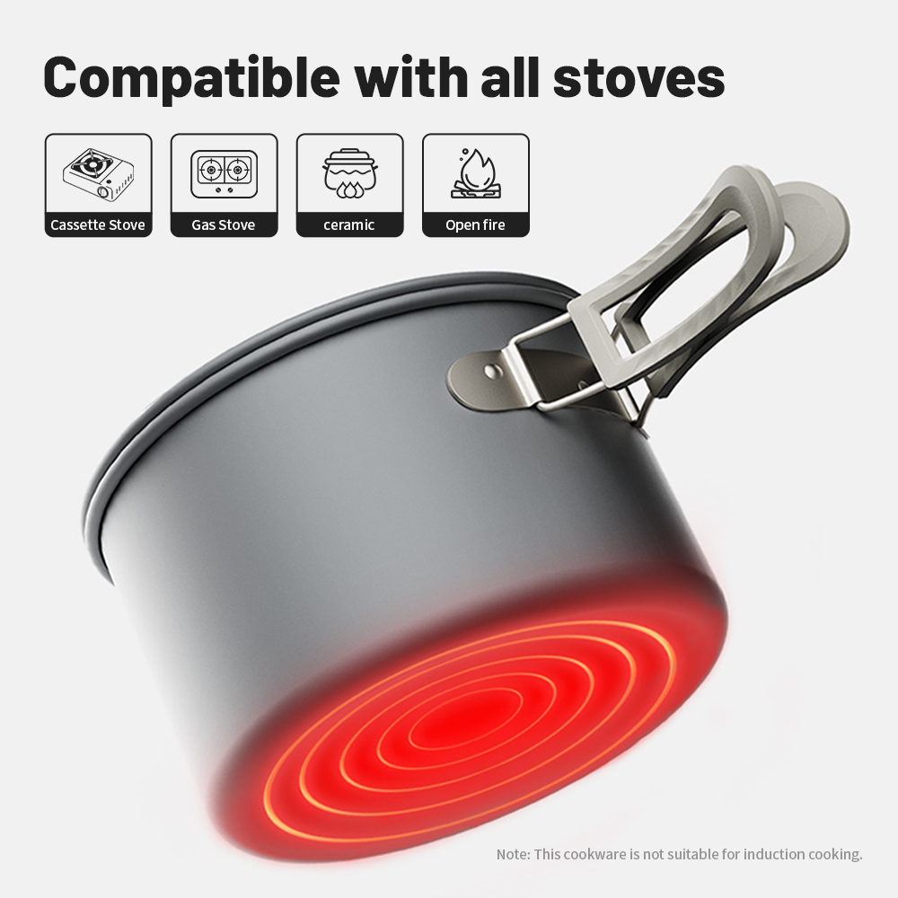 네이처하이크 캠핑 조리기구 키트 야외 프라이팬 휴대용  - Camping Cooking Set 2 Person 리뷰 및 가격