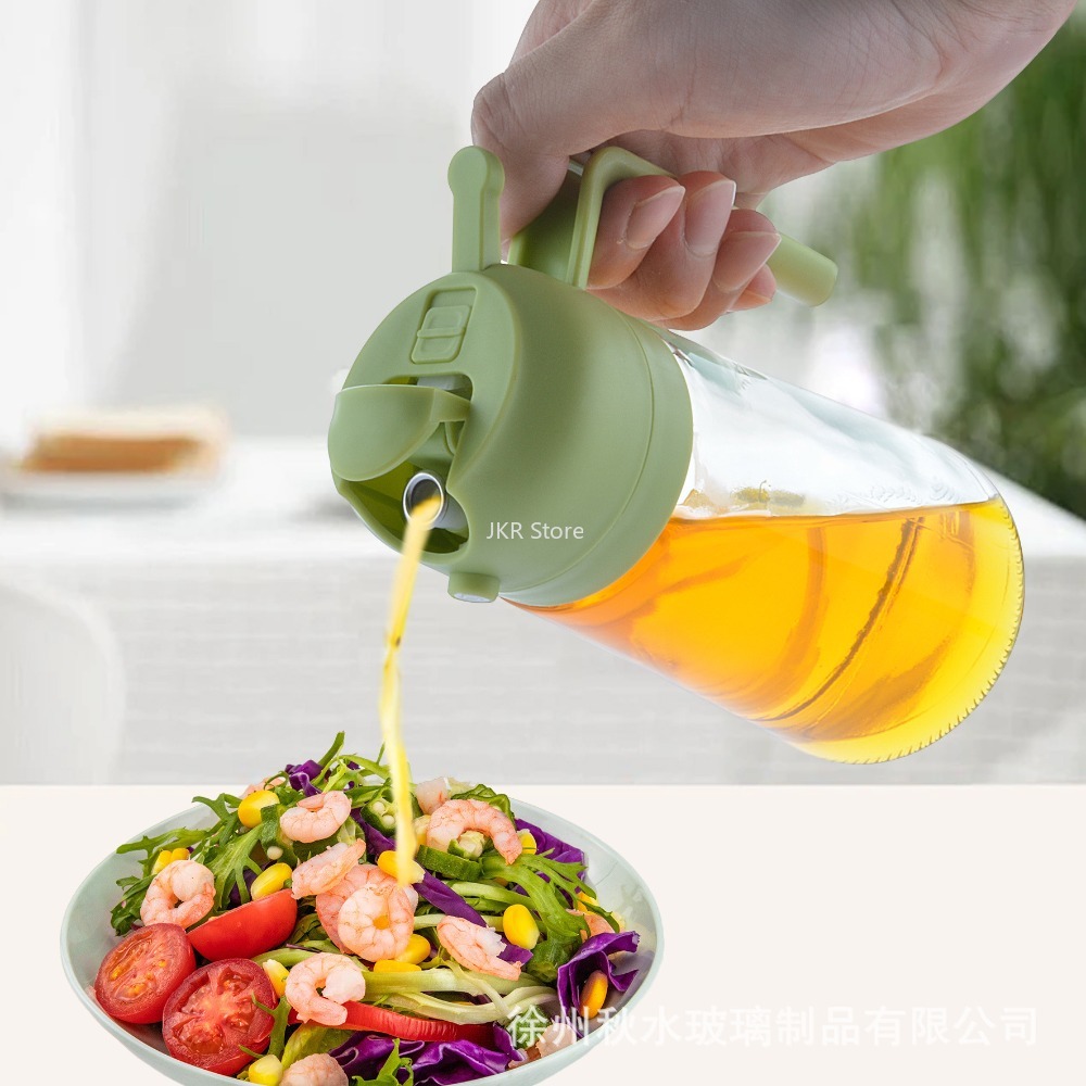 2 in 1 올리브 오일 스프레이 디스펜서 병 대용량  - Camping Cooking Area 리뷰 및 가격