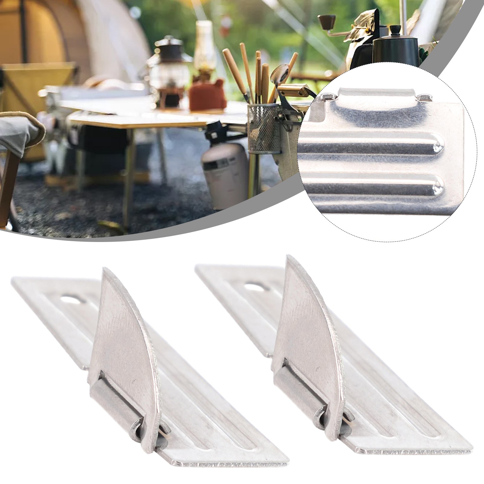 2pcs 스테인레스 스틸 미니 접이식 캔따개 병따개 휴 - Camping Cooking Utilities 리뷰 및 가격