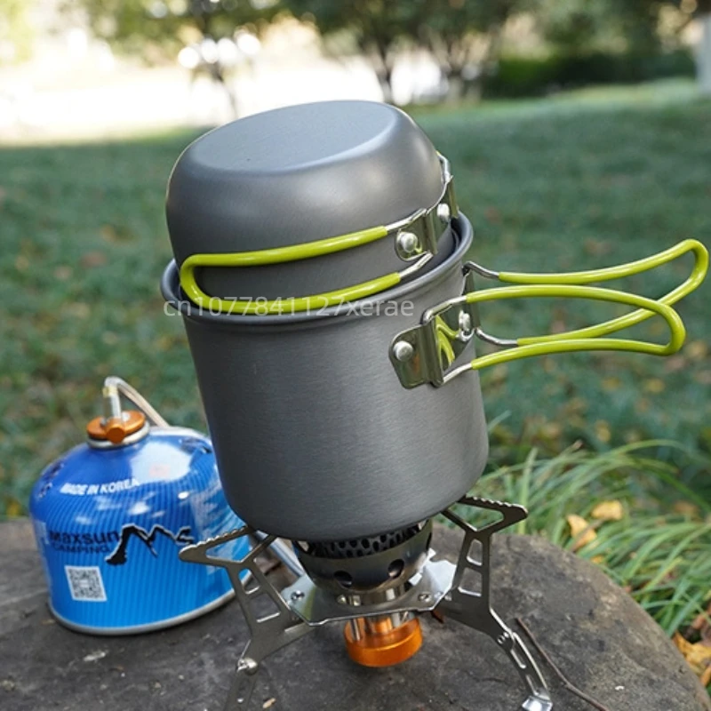 야외용 가정용 휴대용 알루미늄 접이식 그릇 및 냄비 피 - Camping Cooking Mess Kit 리뷰 및 가격