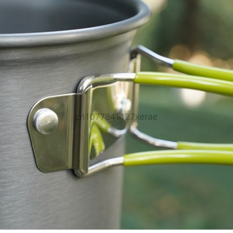 야외용 가정용 휴대용 알루미늄 접이식 그릇 및 냄비 피 - Camping Cooking Mess Kit 리뷰 및 가격