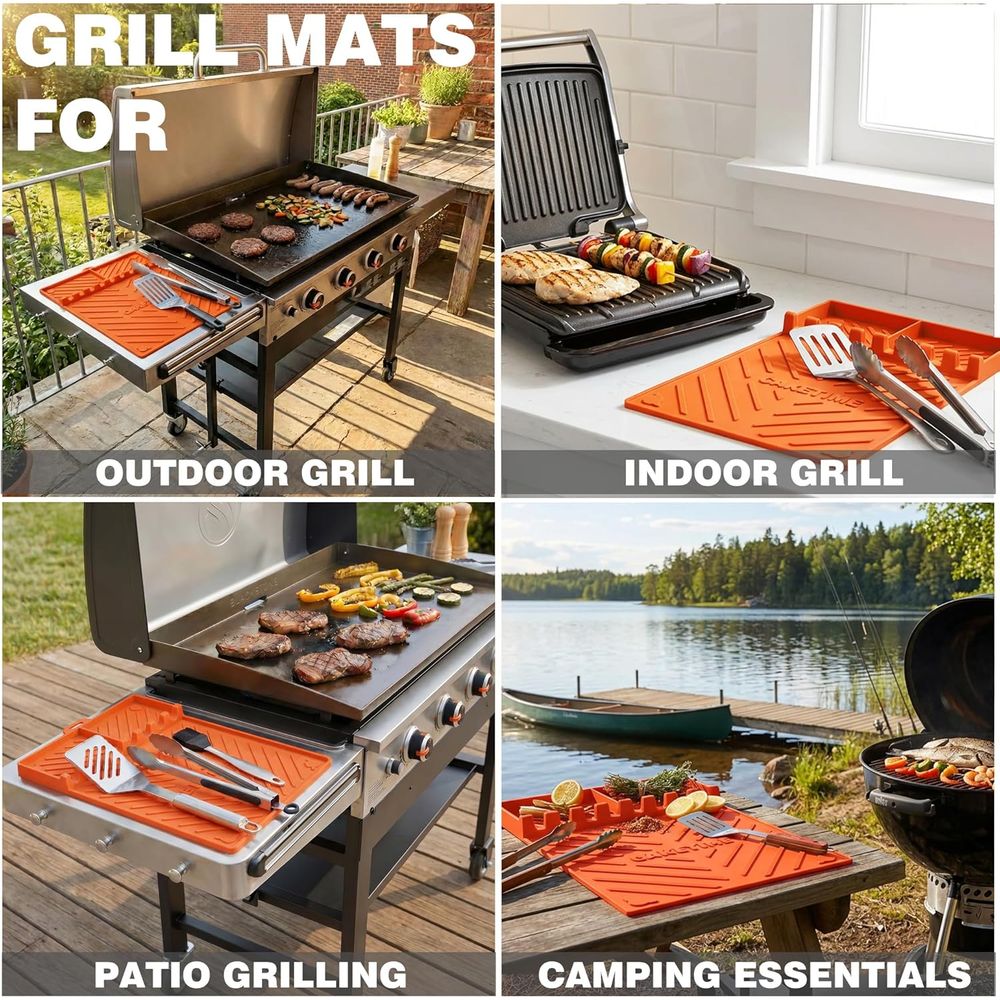 실리콘 그릴 매트 또는 그리들 액세서리, 요리, 주방, - Camping Cooking Grill 리뷰 및 가격