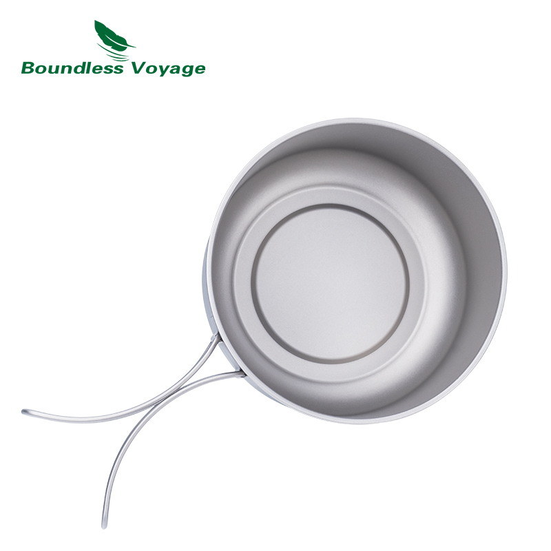 Boundless Voyage 티타늄 캠핑 냄비, 뚜껑 - Camping Cooking Utilities 리뷰 및 가격