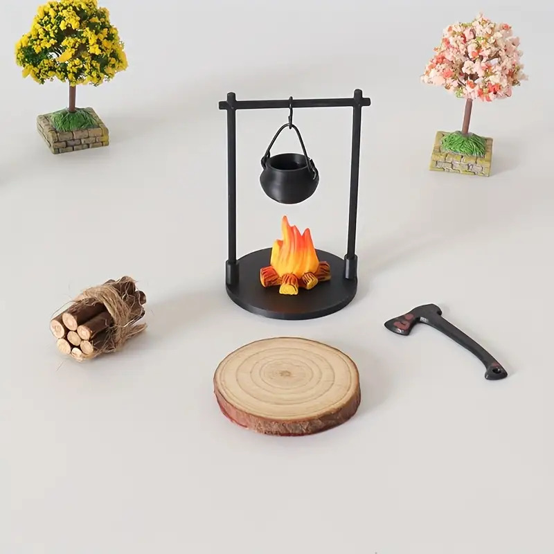 미니 캠프파이어 행잉 스토브 냄비 인형집 캠핑 피크닉  - Camping Cooking Utilities 리뷰 및 가격