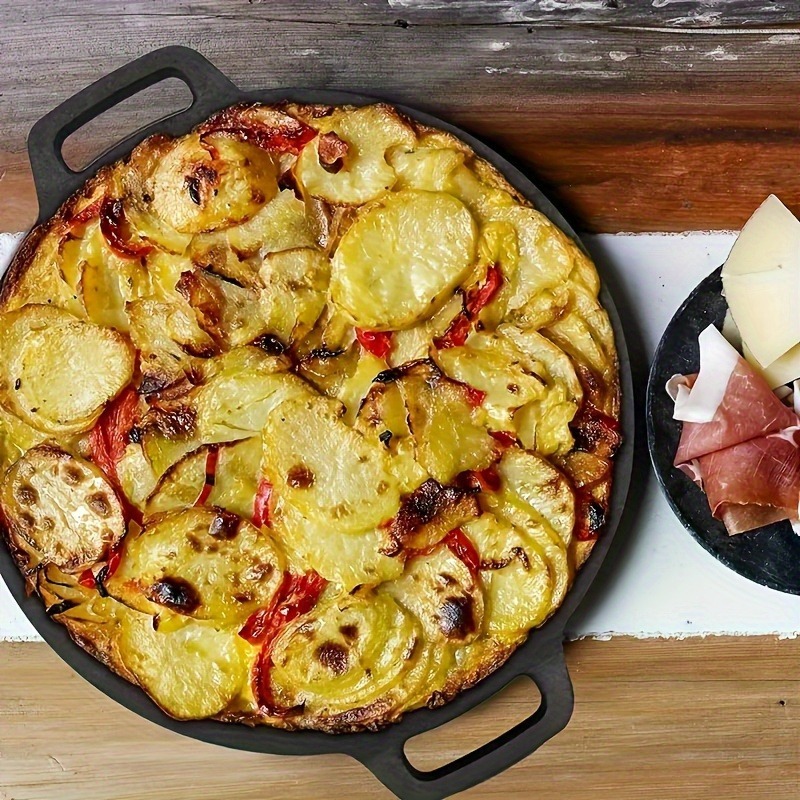 1pcs 주철 야외 그릴 팬 캠핑 및 홈 바베큐 요리  - Camping Cooking Grill 리뷰 및 가격