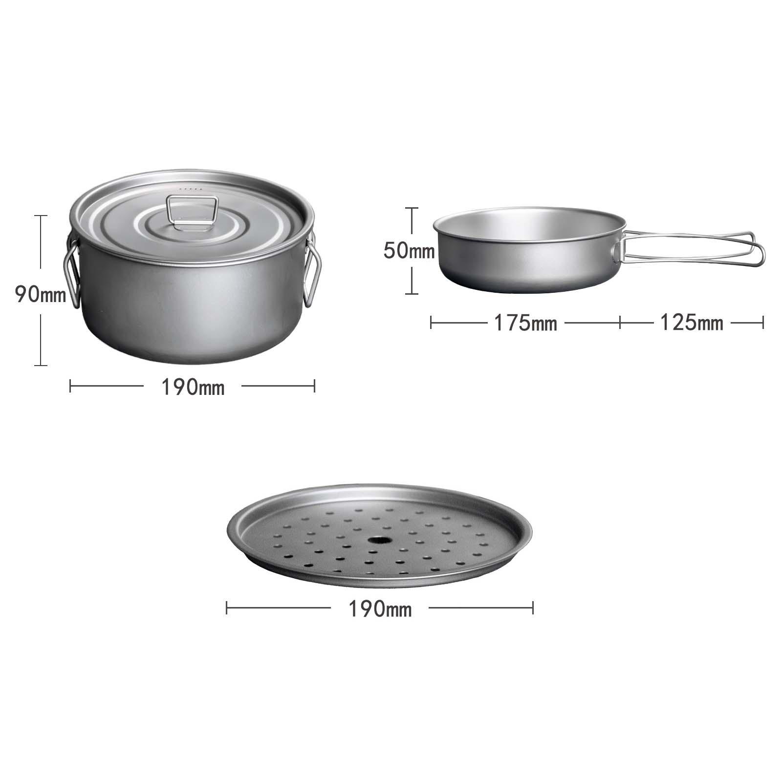 캠핑 조리기구 세트 액세서리 식기류 용품 조리 장비 여 - Camping Cooking Mess Kit 리뷰 및 가격