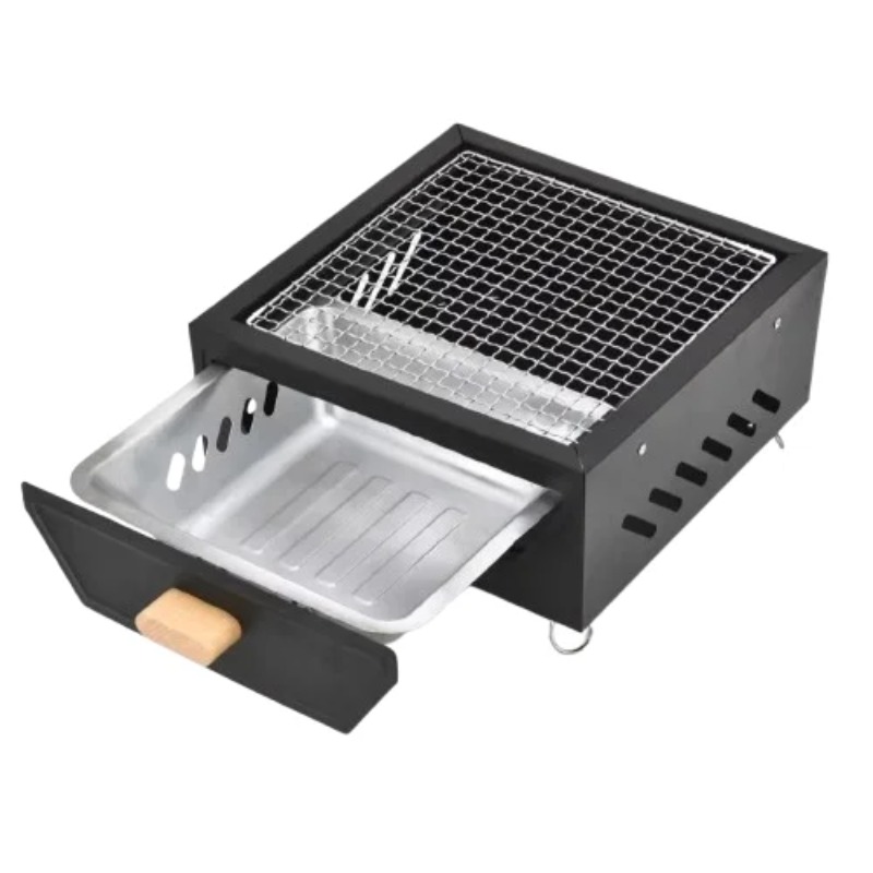 휴대용 테이블탑 캠핑 숯불 그릴 (분리형 재받이 서랍  - Camping Cooking Grill 리뷰 및 가격