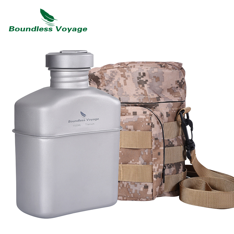Boundless Voyage 티타늄 수통 요리 세트, - Camping Cooking Mess Kit 리뷰 및 가격