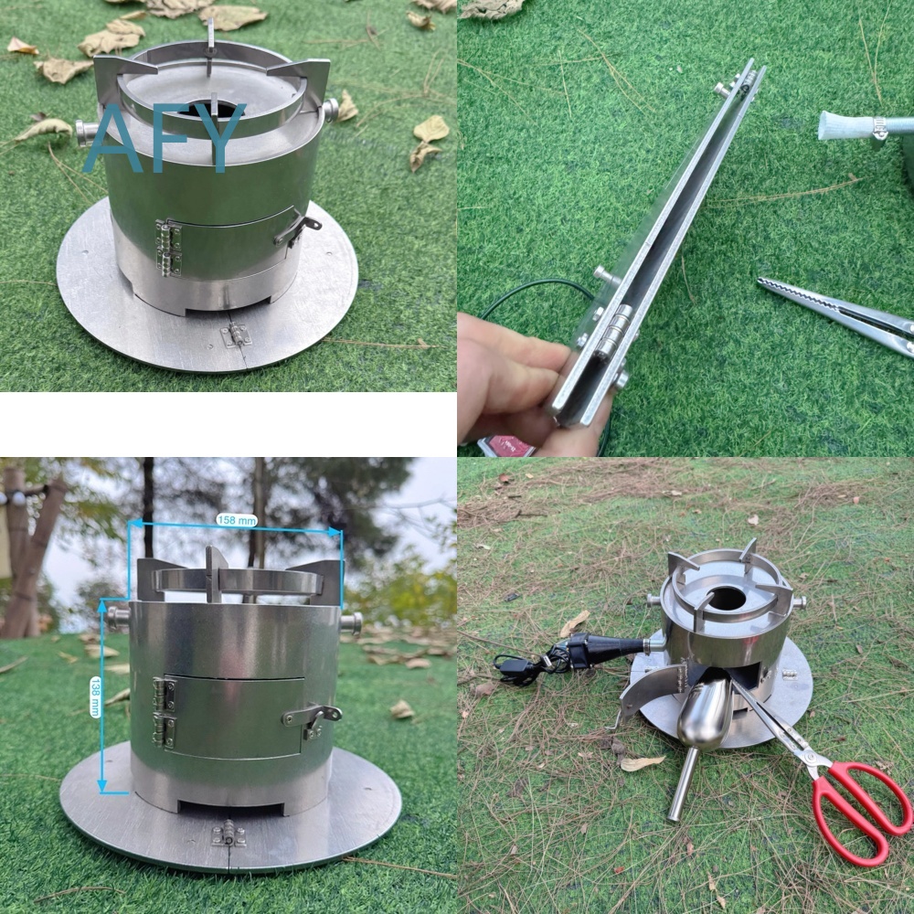 휴대용 목재 가스화 스토브 (캠핑, 야외 요리, 핫팟, - Camping Cooking Hot Plate 리뷰 및 가격